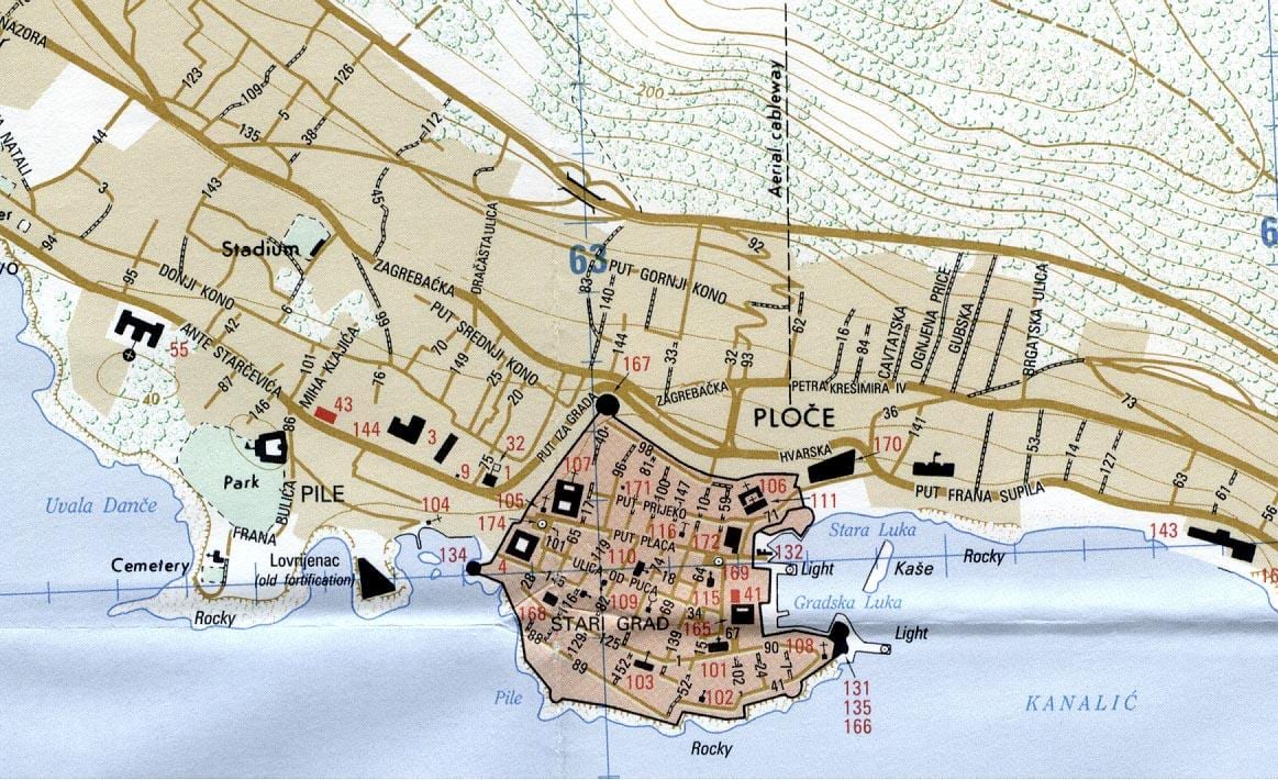 kort rijeka, kroatien