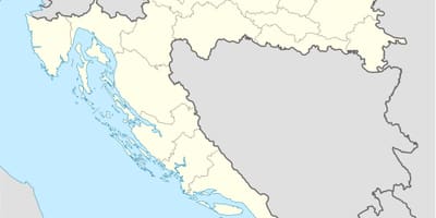 Kort over kroatien offline