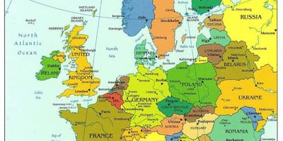 Verden kort, der viser, kroatien